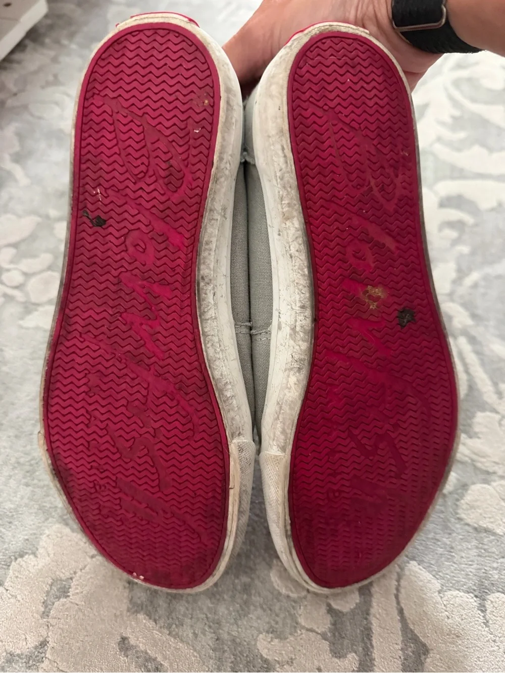 Blowfish Slip-On Canvas Sneakers in Gray